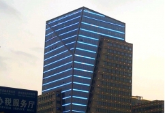 LED视频灯条 - 福建惠安建筑业发展大厦